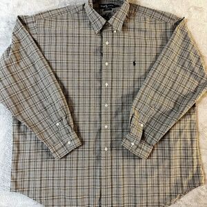 Ralph Lauren Blake Button Down Shirt Long Sleeve Mens‎ Size XXL